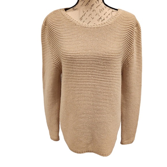 Cotton On Sweaters - Cotton On Knit Wear Small Tan‎ Sweater *Fits more like a Large*